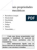 Principais Propriedades Mecânicas