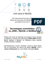 Aula 2.5 - Crud Java Desktop