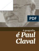 É Geografia É Paul Claval