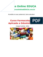 Farmacologia Aplicada A Odontologia