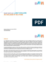 Guide Climat Scolaire Second Degre2014