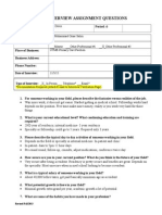 Ism-Interview Assignment Questions: Morgan Davis