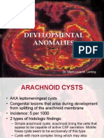 Developmental Anomalies: Dr. Mark Louie M. Lanting