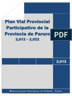 Plan Vial Provincial Participativo