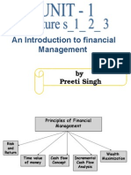 An Introduction To Financial Management: by Preeti Singh