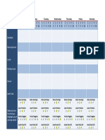 Food Log Template