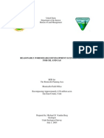 Reasonably Foreseeable Development Scenario (RFD) For Oil and Gas