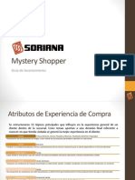 Tiendas Soriana. Guía de Levantamiento de Mystery Shopper