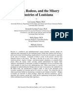 Racism Rodeos and The Misery Industries of Louisiana