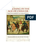 (Medieval Texts in Trabslation) Siegfried Wenzel (Trans) - Preaching in The Age of Chaucer - Selected Sermons in Translation-The Catholic University of America Press (2008)