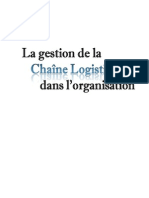 Gestion de La Chaine Logistique Modifier