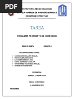 Problema Corrosion Electroquimica