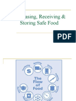 Purchasing, Receiving & Storing Safe Food