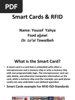 Smart Cards & RFID: Name: Yousef Yahya Foad Ajjawi