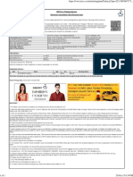 Format of IRCTC Ticket Printing