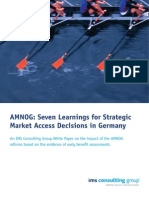 AMNOG Seven Learnings Strategic Access Germany