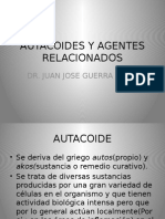 Autacoides y Agentes Relacionados