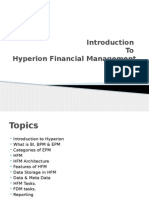 To Hyperion Financial Management