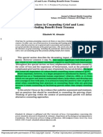 Altmaier, E.M. - Best Practices in Counseling Grief and Loss - Finding Benefit From Trauma