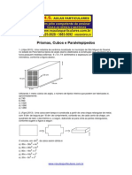 Prisma Cubo Paralelepipedo