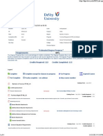 Devry Plan of Study