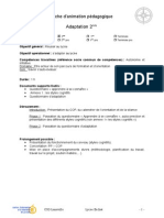 AP 063 Questionnaire 2nde Adaptation Styles Cognitifs