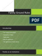 Family Ground Rules