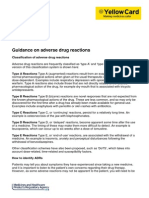 Guidance On Adverse Drug Reactions