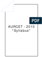 Aurcet Syllabus