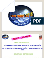 12-11-2015 Curso Iso 9001-2015