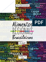 Livro Alimentos Regionais Brasileiros PDF