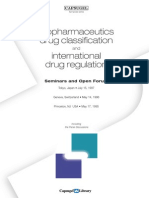 Biopharmaceutics Drug Classification and International Drug Regulation 1