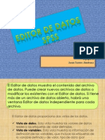 Editor de Datos Spss