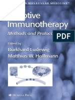 Adoptive Immunotherapy - Methods and Protocols - B. Ludewig, M. Hoffmann (Humana, 2005) WW PDF