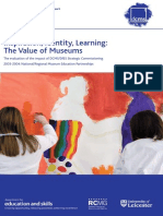 Inspiration - Identity - Learning - The Value of Museums