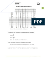 Calculo Del Volumen de Transito Semanal