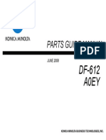 DF612 Parts Konica Minolta