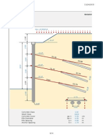 Retaining Wall With Anchors