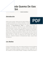 Exagerada Quema de Gas en PDVSA