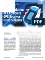 Implementation of A Complete GPS Receiver Using Simulink