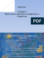 04 - Unidad 4 Reacciones Quimicas para Ambientales