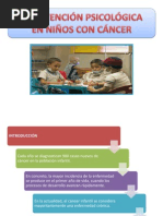 Intervencion Psicologica en Niños Coon Cáncer