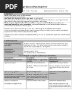 ED 345 Calvin College Lesson Planning Form