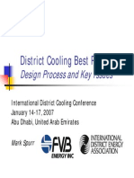 District Cooling Best Practices: Design Process and Key Issues