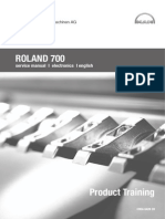 Roland 700: Service Manual I Electronics I English