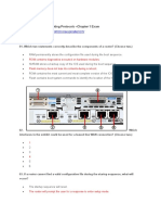 CCNA Exploration2 - Routing Protocols and Concepts - Chapter 1 Exam