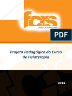 Projeto Pedagógico Do Curso de Fisioterapia