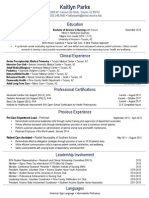 Parkskaitlynresume 11 2015