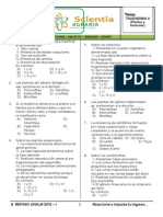 Sem 07 - Taxonomia II - Plantas y Animales