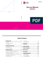 LG GW-305 Service Manual